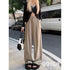 Formal Pleated Wide Leg Trousers